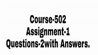Image result for Nios Deled Assignment Cover Page Download