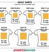 Image result for T-Shirt Printing Size Guide