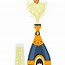 Image result for Champagne Bottle Spray Vector Free