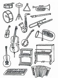 Image result for Free Printable Musical Instruments Pictures