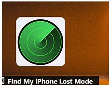 Image result for Lost Mode iPhone