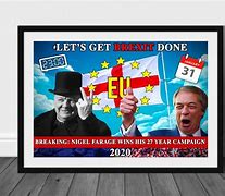 Image result for Farage Brexit Poster