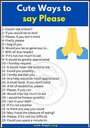 Image result for Free Printable Say Please Sign