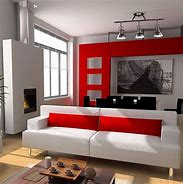 Image result for Red Interior Wall