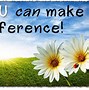 Image result for Make a Difference Meaning