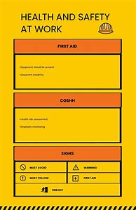 Image result for Health and Safety Poster Template