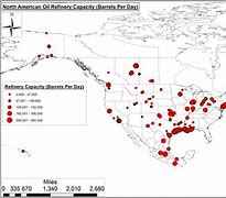 Image result for U.S. Oil Refineries Map