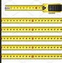 Image result for Measuring Tape with Inches and CM