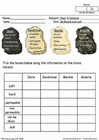 Image result for Rocks and Minerals Worksheets.pdf