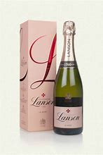 Image result for Lanson Le Rose Champagne 375Ml