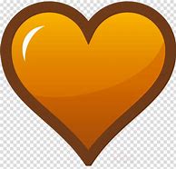 Image result for Cartoon Orange Heart
