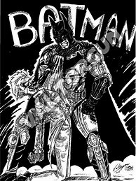 Image result for Batman Comic Book Art Drawings