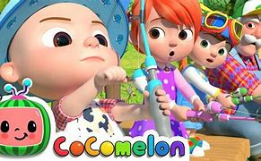 Image result for Once I Caught a Fish Alive Cocomelon
