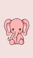 Image result for Cute Cartoon Elephant Wallpaper