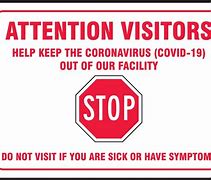 Image result for Sick with Covid Sign