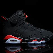 Image result for Jordan 6s Black N Red