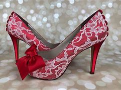 Image result for Red Wedding Shoes