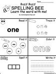 Image result for Sight Word Work Worksheet