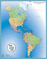 Image result for North America and South America Map