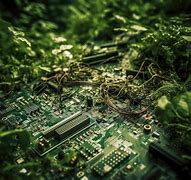 Image result for Circuit Board Nature Art
