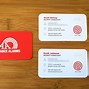 Image result for Sony Visiting Card Sample Font