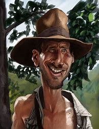 Image result for Indiana Jones Caricature