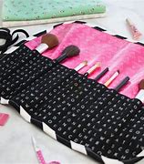 Image result for Makeup Brush Roll Up Case