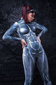 Image result for Cyborg Cyberpunk Robot Girl Costume