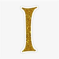 Image result for Printable Alphabet Letter I Glitter