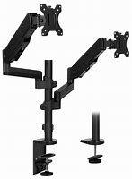 Image result for Dual Monitor Arms for Standing Desk
