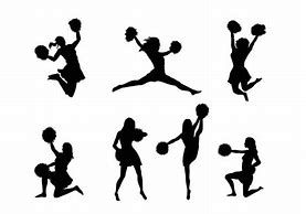 Image result for Cheer Dance Silhouette