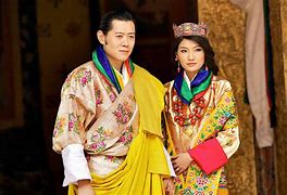 Image result for King and Queen Bhutan Pic