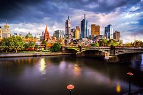 Image result for Melbourne City at Night