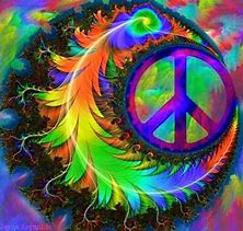 Image result for Trippy Hippie Art Peace