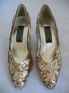 Image result for Gold Sequin Shoes