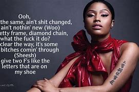 Image result for Nicki Minaj Lyrics