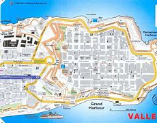 Image result for Valletta Malta Map