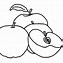Image result for Apple Clip Art to Color