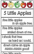 Image result for 5 Little Apple's