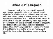 Image result for 3 Paragraph Essay Example