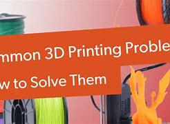 Image result for 3D Print Errors
