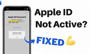 Image result for Apple ID Is Not Active