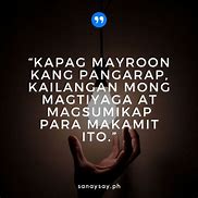 Image result for Motivational Quotes in Tagalog