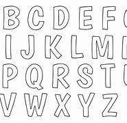 Image result for Printable Alphabet Outline Letters