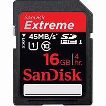 Image result for Sandisk Extreme 16GB Micro SD