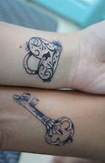 Image result for Lock and Key Matching Tattoos