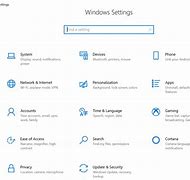 Image result for Microsoft Settings App