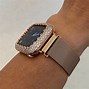 Image result for Rose Gold and Black Apple Watch Band