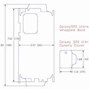 Image result for Samsung S20 Back Size
