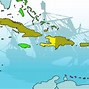 Image result for Geography Map Caribbean Islands